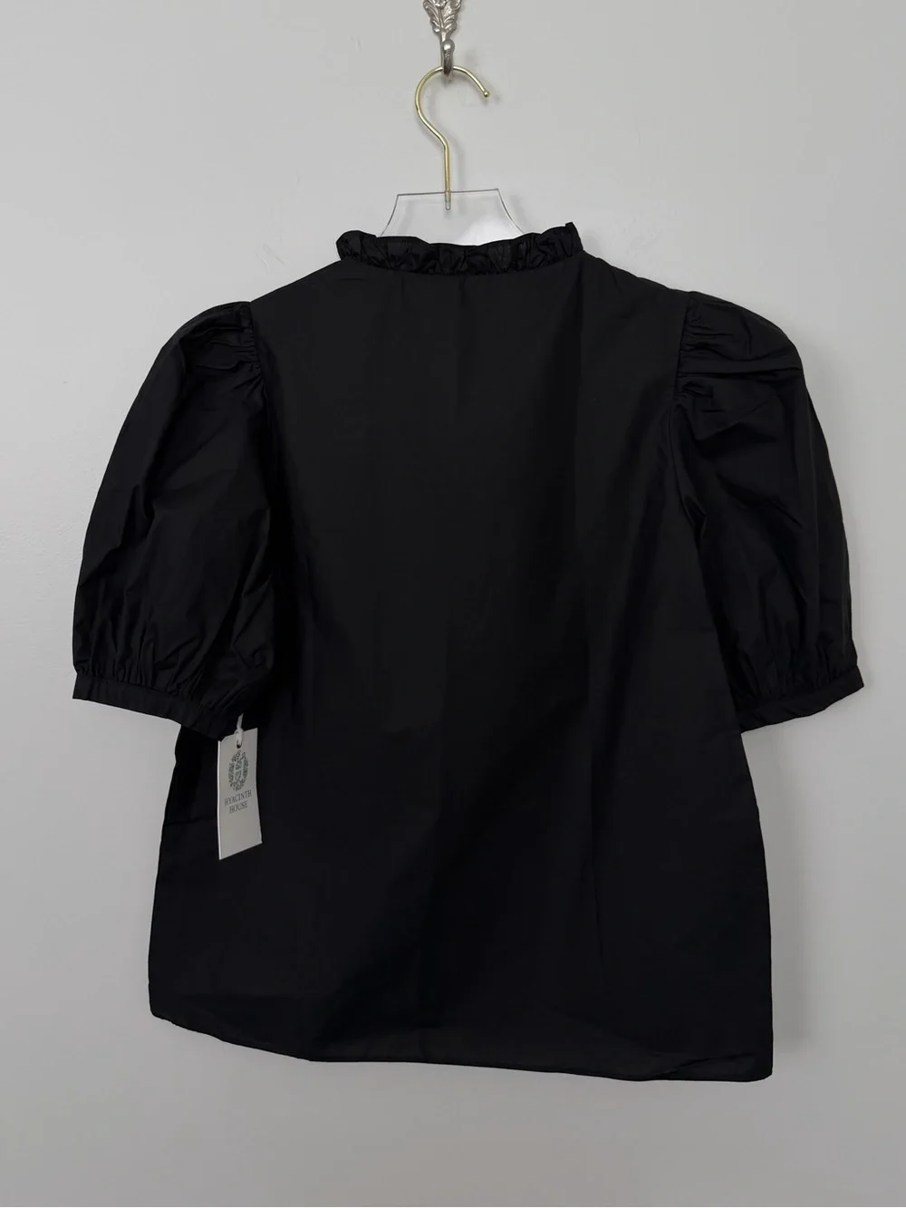 Hyacinth House Black Leigh Blouse | NWT | Size XS